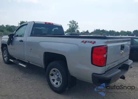 2018 Chevrolet Silverado 1500 Wt z USA, uszkodzony, nr VIN 1GCNKNEH4JZ243738